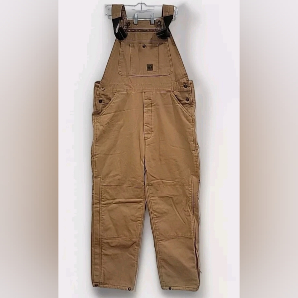 Berne Apparel B415BDR 3XL Regular Insulated Bib Overall - Duck Tan Brown